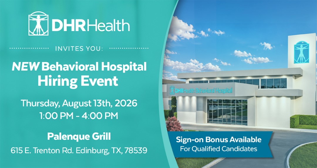 New Behavioral Hiring Event August 2026
