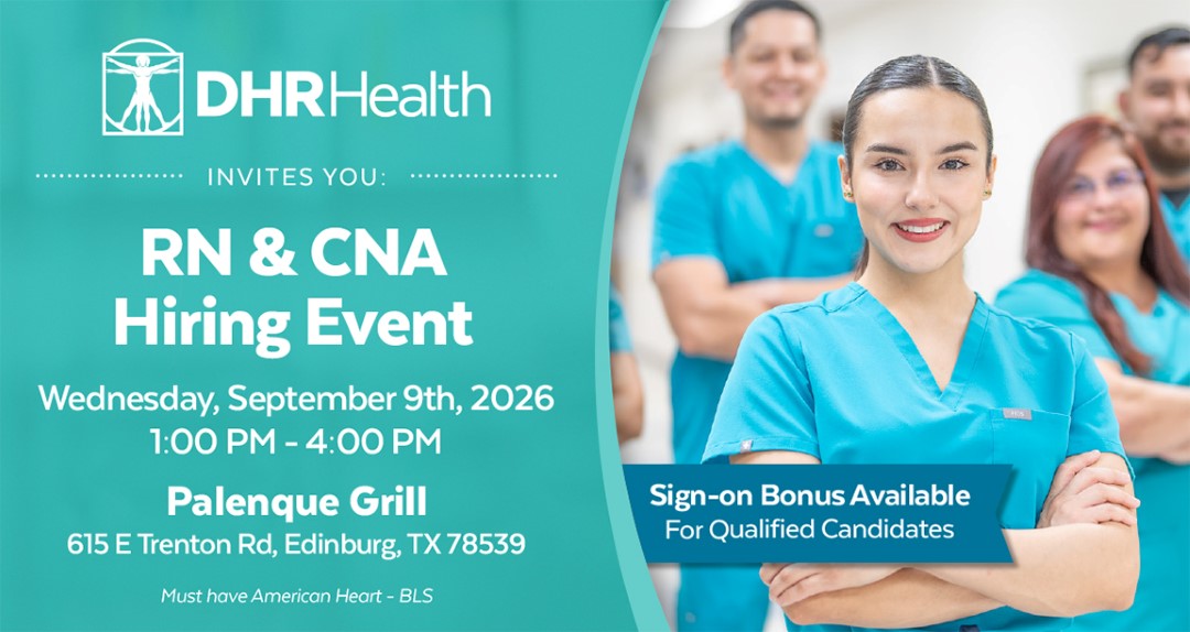 RN CNA Hiring Event September 2026